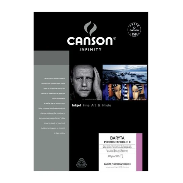 Canson Baryta photographique II Satin 25vel