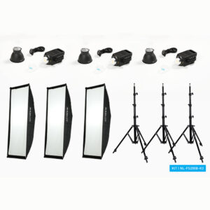 Nanlite FS200 Bi-Colour LED Tripple Kit (w/ Light Stand A...