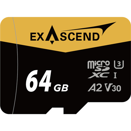 Exascend Catalyst UHS-I MicroSD card(V30) 64GB