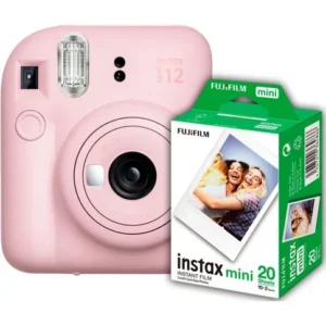 Fuji Instax Mini 12 Blossom Pink 20 shot Bundel