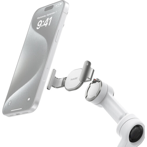 Insta360 Flow 2 Pro Magnetic Phone Clamp (Summit White)