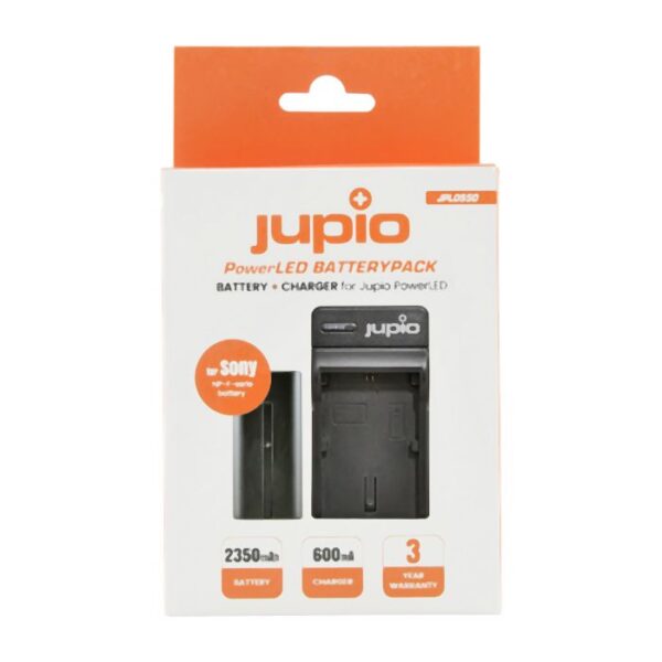 Jupio PowerLED Batterypack F550 + Charger (EU/UK)