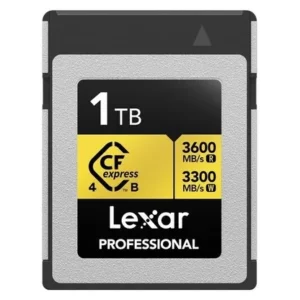 Lexar CFexpress Pro Type B Gold 4.0 Series 4TB - R3600/W3...