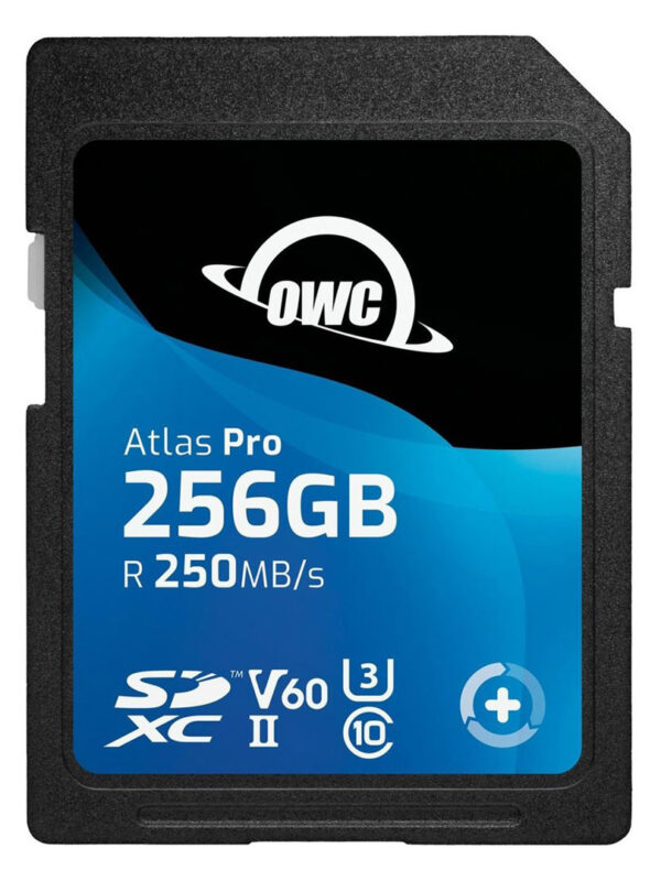 OWC Atlas Pro SDXC UHS-II V60 Media Card 256GB