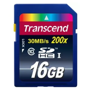 Transcend 16GB SDHC Card CLASS10