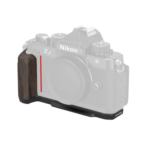 SmallRig 4801 L-Shape Mount Plate w/ Wooden Handle For Ni...