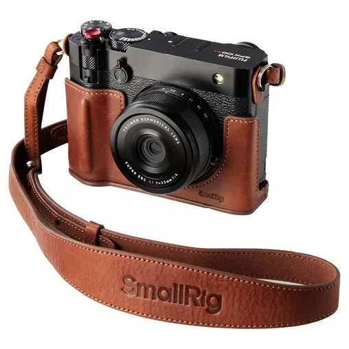 SmallRig 5268 Leather Case Kit For Fujifilm GFX100RF (Brown)