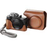 SmallRig 5385 Leather Case Kit For Canon PowerShot V1 (Br...