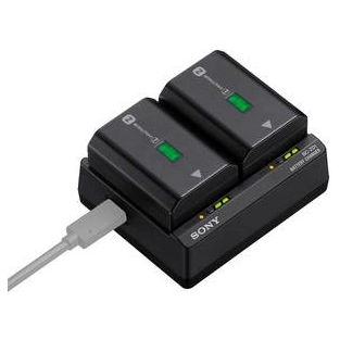 Sony Battery Charger NP-FZ100 high capacity x2 USB