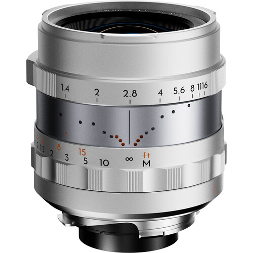 Thypoch 28mm f/1.4 FullFrame For Leica M-Mount Silver