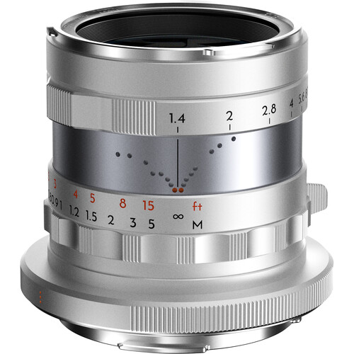Thypoch 35mm f/1.4 FullFrame For Canon RF-Mount Silver