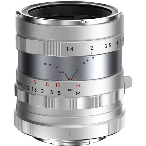Thypoch 35mm f/1.4 FullFrame For Fujifilm X-Mount Silver