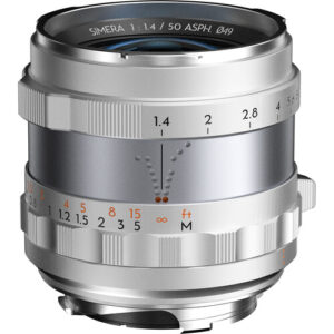 Thypoch 50mm f/1.4 FullFrame For Leica M-Mount Silver