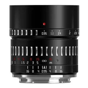 TTArtisan 50mm f/0.95 Nikon Z-Mount | APS-C Black/Silver