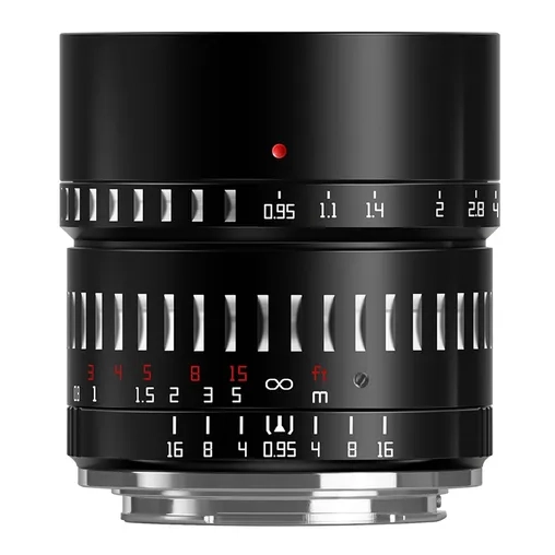 TTArtisan 50mm f/0.95 Sony E-Mount | APS-C Black/Silver