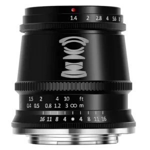 TTArtisan 17mm f/1.4 For Sony E-Mount | APS-C Black
