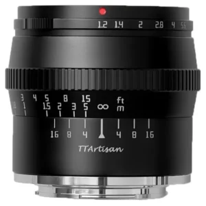 TTArtisan 50mm f/1.2 Fujifilm X-Mount | APS-C Silver