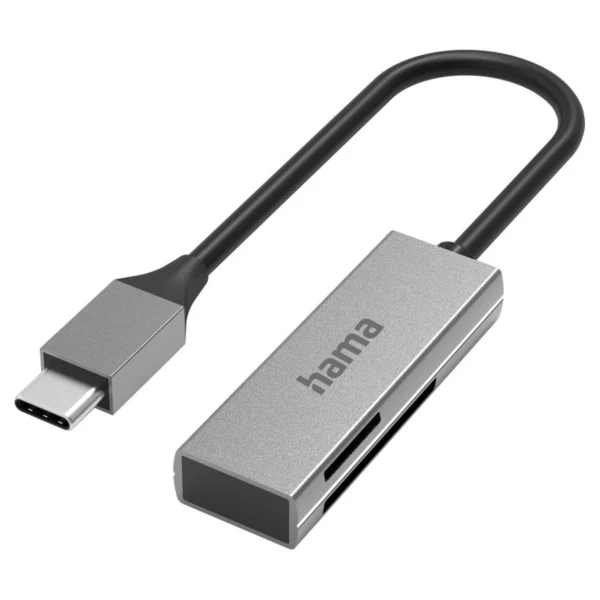Hama USB-Card Reader USB-C USB 3.0 SD/MicroSD Alu