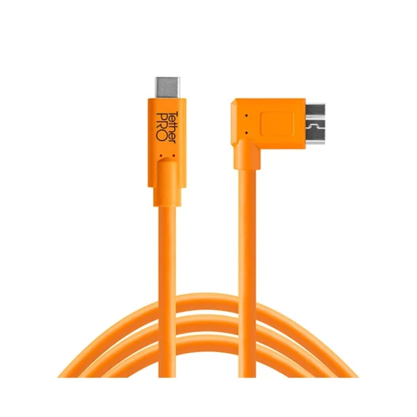 TetherTools TetherPro USB-C To 3.0 Micro-B 4.6m H-VIS