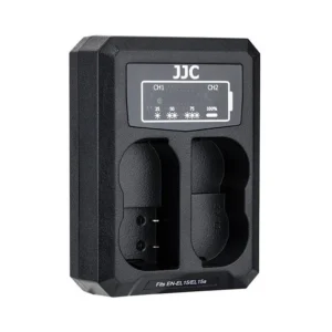 JJC DCH-ENEL15 USB Dual Battery Charger (For Nikon ENEL15)