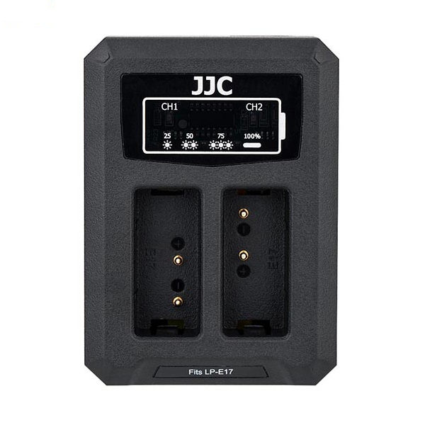JJC DCH-LPE17 USB Dual Battery Charger