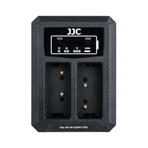 JJC DCH-NPW126 USB Dual Battery Charger (For Fuji NP-W126)