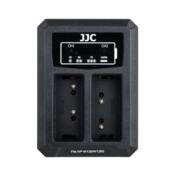 JJC DCH-NPW126 USB Dual Battery Charger (For Fuji NP-W126)