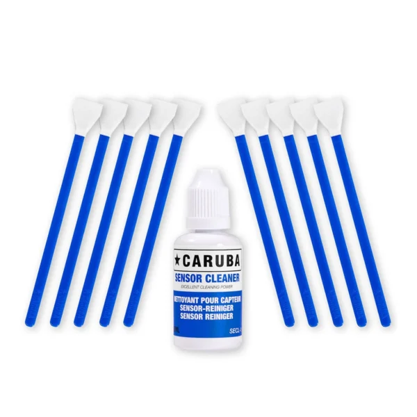 Caruba APS-C Cleaning Swab Kit (10 Swabs 16mm + Fluid 30ml)