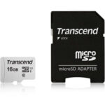 Transcend MicroSDXC 300S-A 128GB Class 10 UHS-I U3 V30 A1