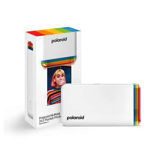 Polaroid Hi-Print 2x3 Pocket Photo Printer Gen 2 - White