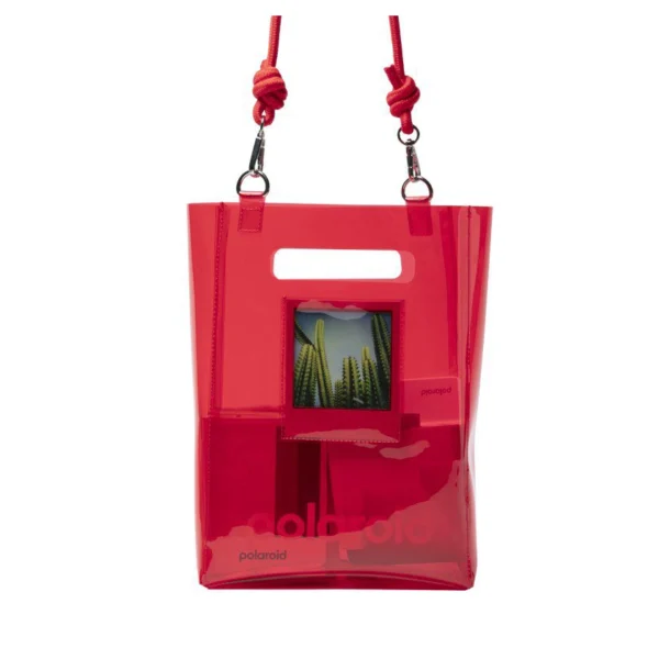 Polaroid Recycled Tpu Bucket Bag - Red
