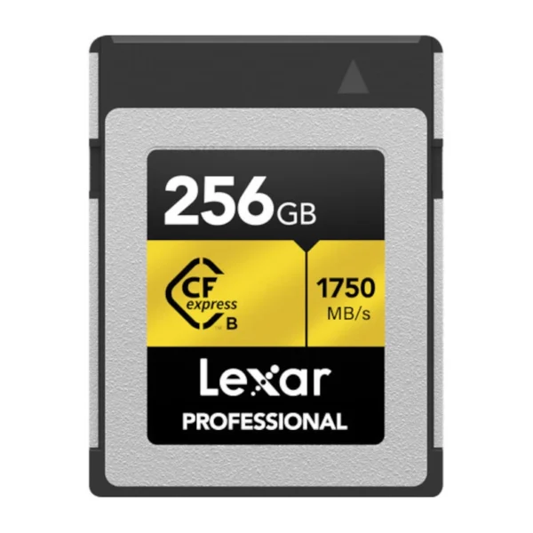 Lexar CFexpress Pro Type B Gold Series 256GB - R1750/W1500MB/s