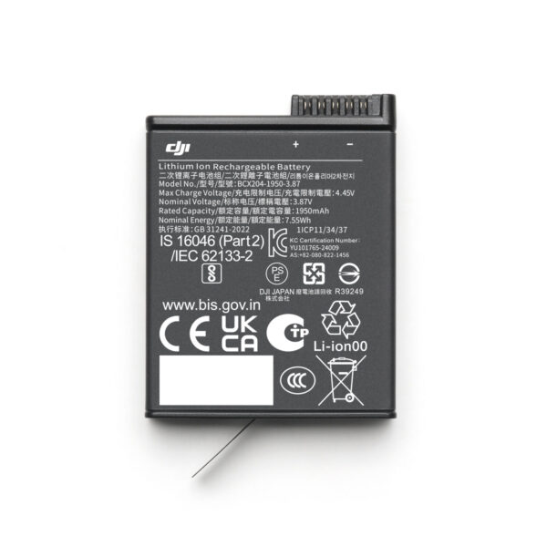 Jupio DJI Osmo Action 3/4/5/ 1950 mah