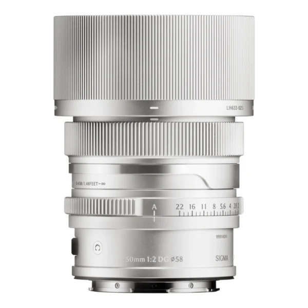 Sigma 50mm f/2.0 DG (C) Silver L-Mount