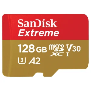 SanDisk Extreme MicroSDXC 128GB+SD Adapter 190MB 90