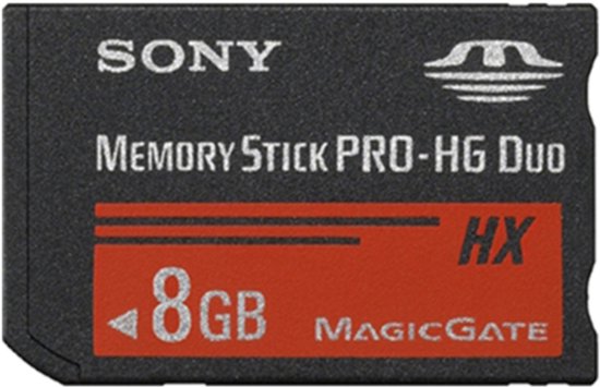 Sony 8Gb Memory Stick Pro HG Duo Class 4