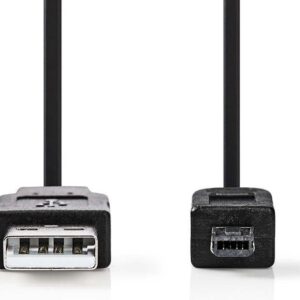 Nedis USB-A Male to M-Hirose Mini 4 Pins Male 2m