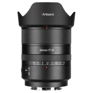 7Artisans AF24mm f/1.8 Sony E Mount DE-Clicked Black