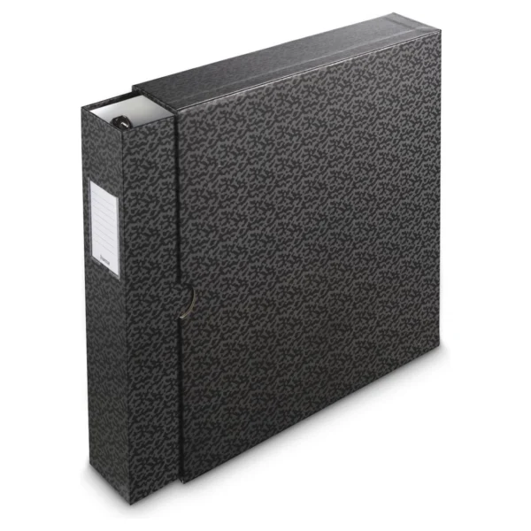 Hama Map w/ 4-D Ringmechaniek 70 mm Rugbreedte w/ Slipcase Black/Grey