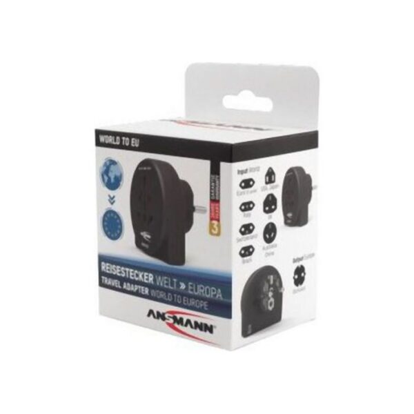 Ansmann Reisstekker world