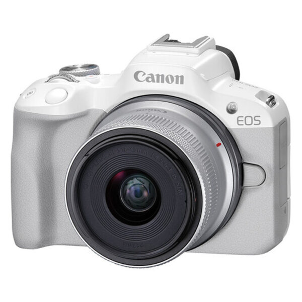 Canon EOS R50 White+ RF-S 18-45 IS STM