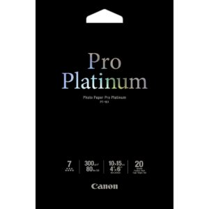 Canon PT-101 Pro platinum Photo paper 300gr 4x6 20 vel