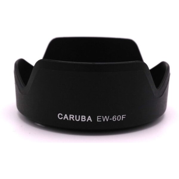 Caruba Zonnekap Canon EW-60F Zwart