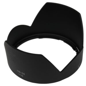 Caruba Zonnekap Nikon HB-58 Zwart