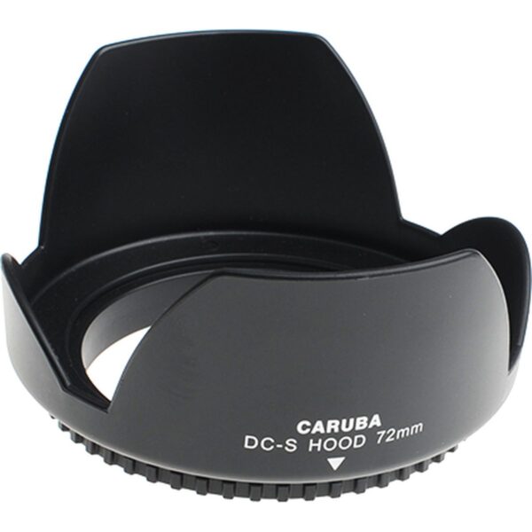 Caruba Universele Wide Zonnekap 72mm