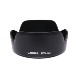 Caruba Zonnekap Canon EW 53 Zwart