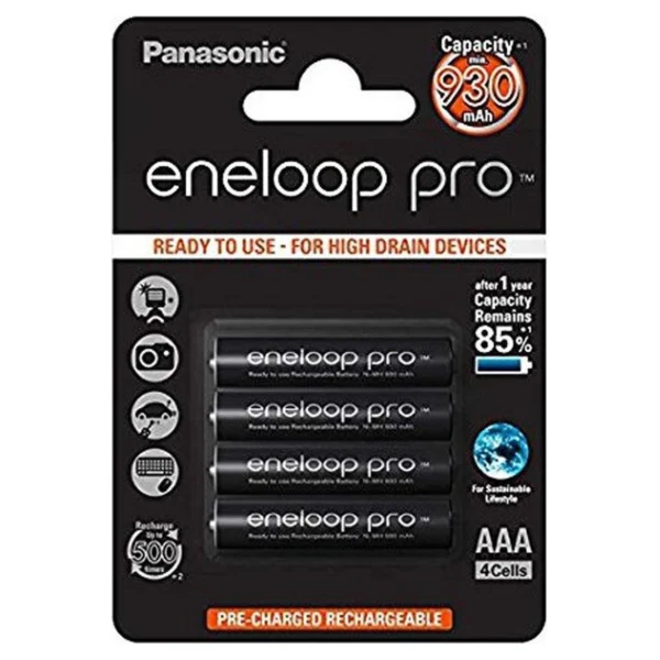 Eneloop Pro AAA 930 mAh Blister 4