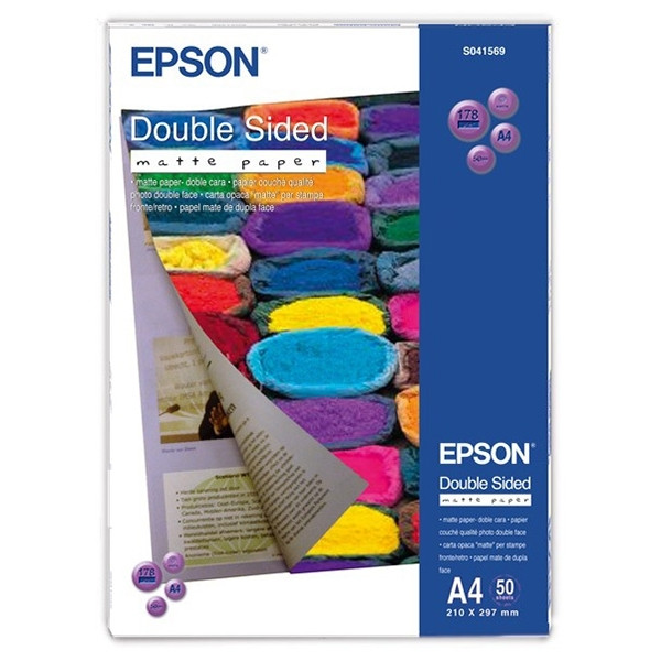 Epson S041569 matt double sides paper inkjet 178g A4 50vel