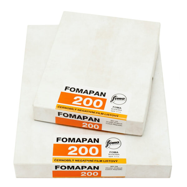 Fomapan 200 4x5 inch 25 vel