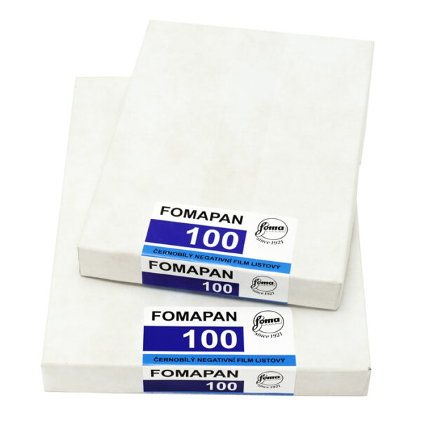 Fomapan 100 4x5 inch 25 vel